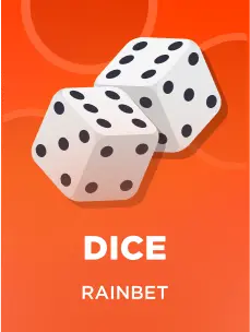 Gioco di dadi provably fair su Rainbet
