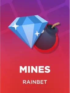 Gioco Mines Rainbet con moltiplicatori