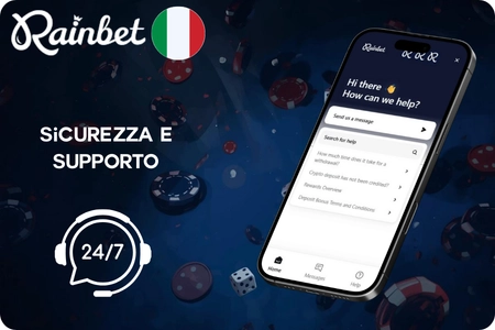 Rainbet casino Sicurezza e supporto