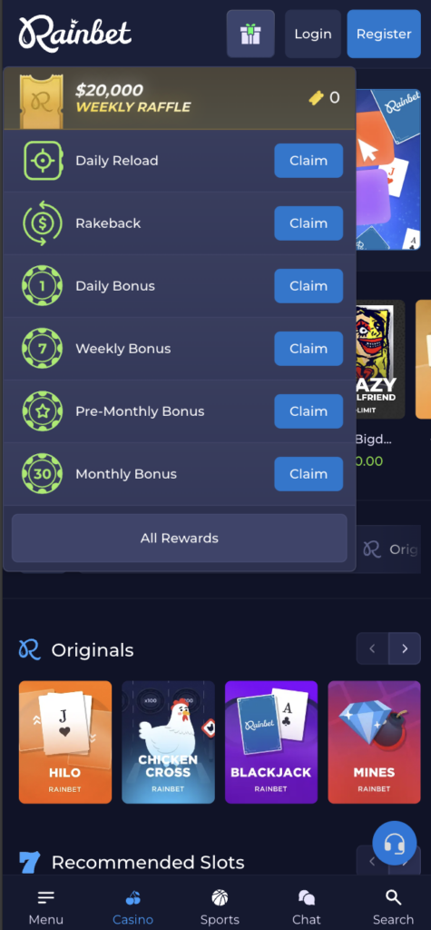 rainbet italia