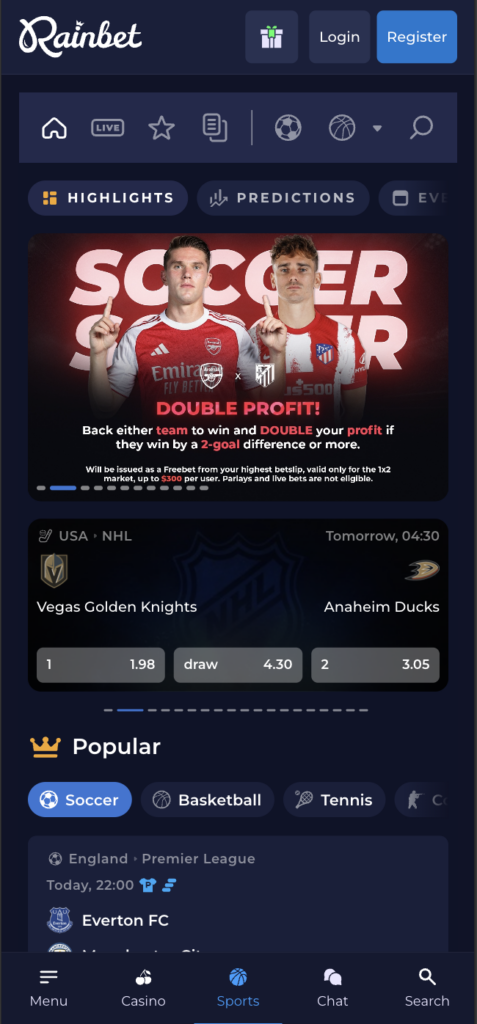 betting rainbet